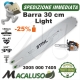 Barra Light Stihl 12" Cm.30 per motosega MS192T passo 3/8P da mm.1,3 maglie 44 art.30050007405 spranga 