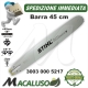 Barra Stihl 18" Cm.45 motosega MS260 MS270 P. 3/8" mm.1,6 maglie 66 30030005217 spranga
