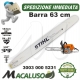 Barra Stihl 25" Cm 63 motosega MS290 MS441 066 p. 3/8" mm.1,6 maglie 84 30030005231 spranga rollomatic E
