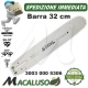 Barra Stihl 13" Cm. 32 motosega 024 026 MS260 MS270 MS280 P. 325" mm.1,6 mg. 56 spranga 30030005306