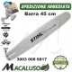 Barra Stihl 18" Cm.45 motosega 024 025 MS260 MS271 MS280 P. 325" mm. 1,6 mg. 74 spranga 30030086817