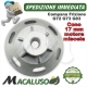Campana frizione motozappa Pasbo G72 G73 G83 albero con cono 17 mm motore miscela 2 tempi diesse sicilzappa eurogreen two stroke