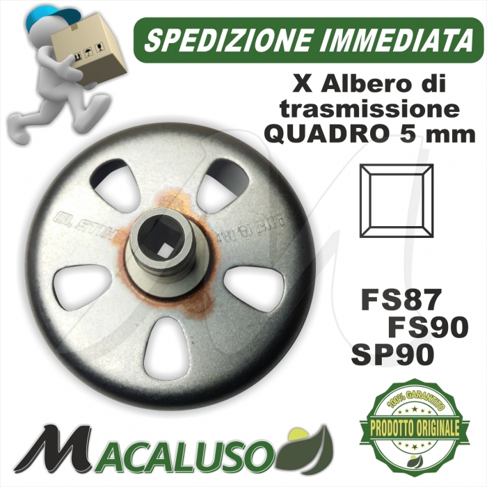 Campana frizione decespugliatore Stihl FS87 FS90 FS110 scuotitore SP90 41801602900