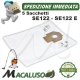 Kit 5 sacchetti aspirapolvere Stihl SE122 SE122E 49015009007 filtro