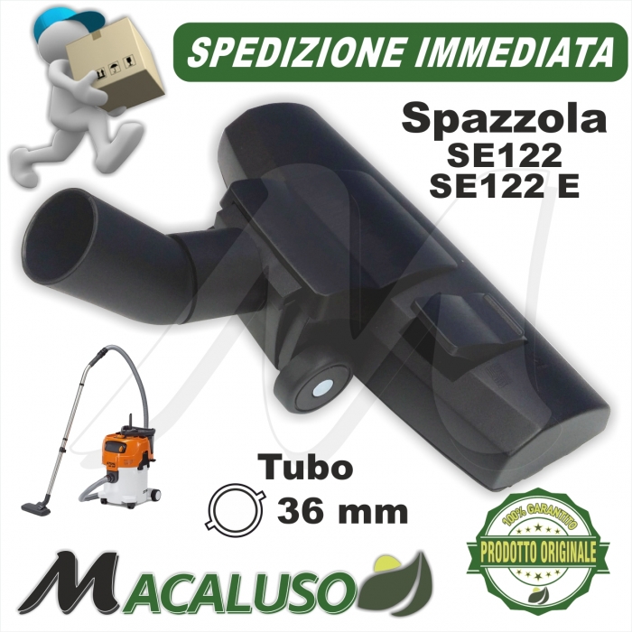 Spazzola universale aspirapolvere Stihl SE61 SE62 SE122 attacco rotondo d. 36 x 270 mm 49015002503