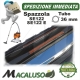Spazzola universale aspirapolvere Stihl SE61 SE62 SE122 attacco rotondo d. 36 x 270 mm 49015002503