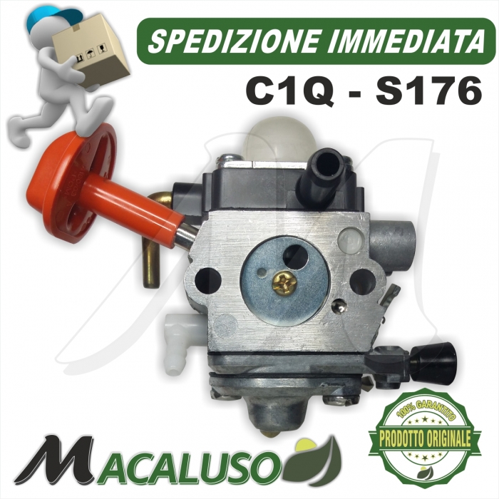 Carburatore C1Q - S176 decespugliatore Stihl FS310 KM130 BT130 41801200613