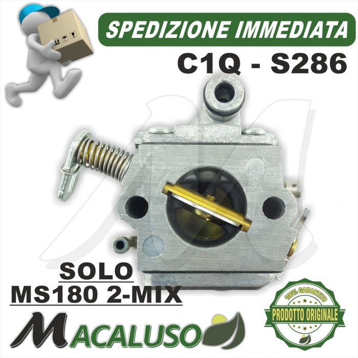 Carburatore C1Q - S286C motosega Stihl MS180 2MIX 11301200612