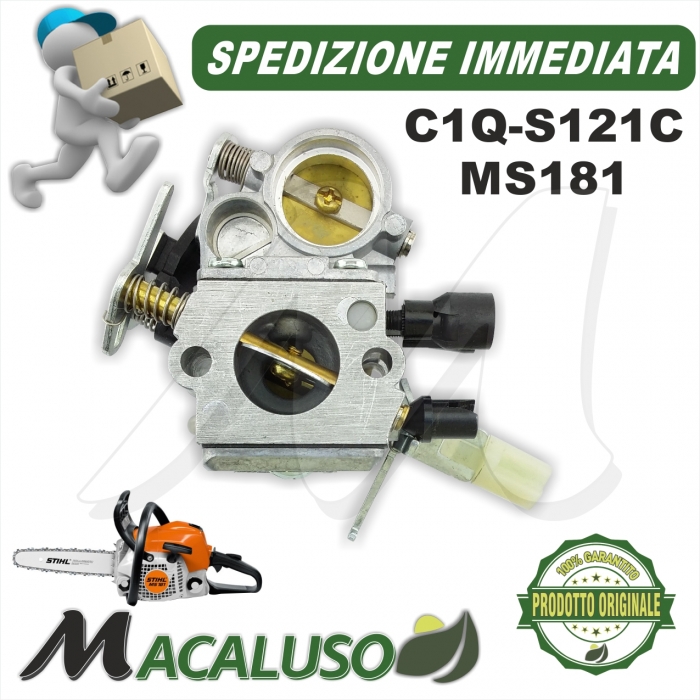 Carburatore C1Q - S121C motosega Stihl MS181 11391200605
