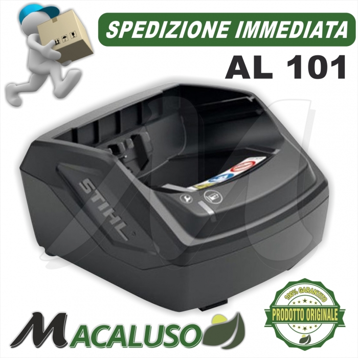 Caricabatteria Stihl AL 101 carica batteria AP100 AP200 AP300 AK10 AK20 AK30 48504302520