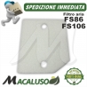 Filtro aria decespugliatore FS81 FS86 FS106 trivella BT106 Stihl 41261240800