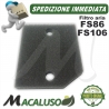 Filtro aria decespugliatore FS81 FS86 FS106 trivella BT106 Stihl 41261240801