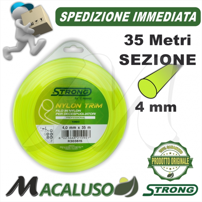 Filo Strong Tondo da mm.4,0 x 35 metri