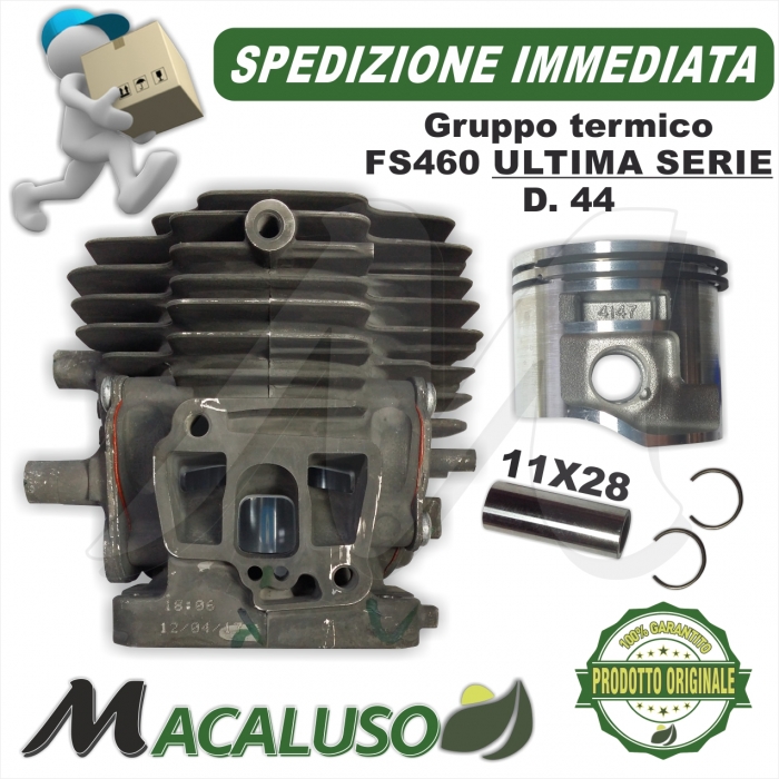 Cilindro pistone decespugliatore Stihl FS460C EM FR460TC EM d. 44 gruppo termico ULTIMA SERIE 41470201208