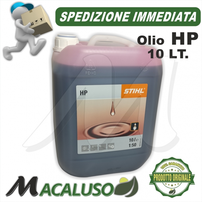 Olio miscela Stihl HP 10 litri 07813198434 Motoseghe e Decespugliatori