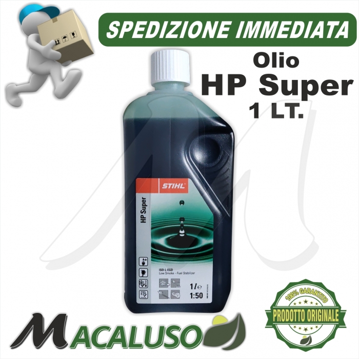 Olio miscela Stihl HP Super litro art.07813198053 Motoseghe e Decespugliatori