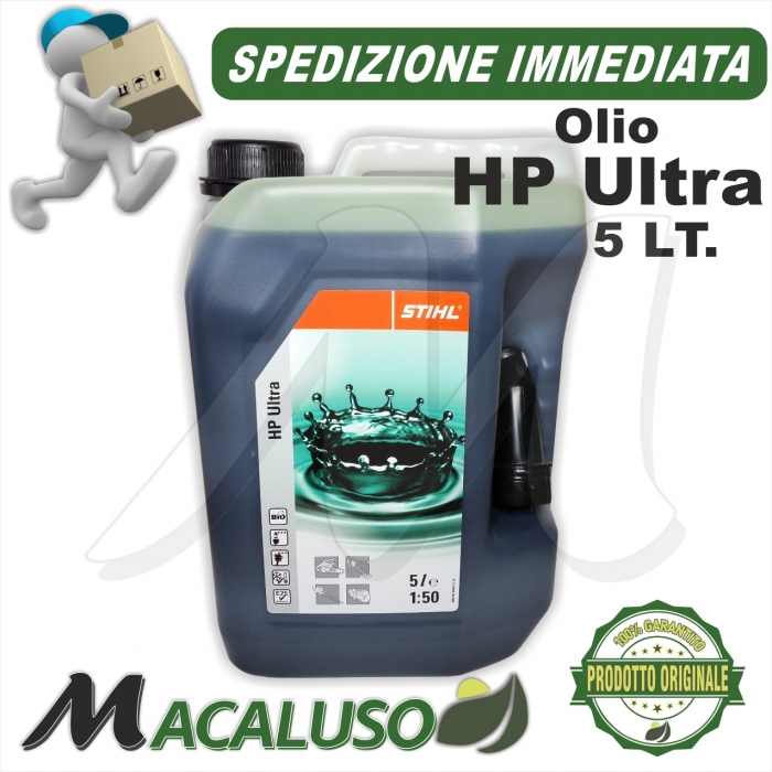 Olio miscela Stihl HP Ultra da 5 Litri sintetico art.07813198063 Motoseghe e Decespugliatori