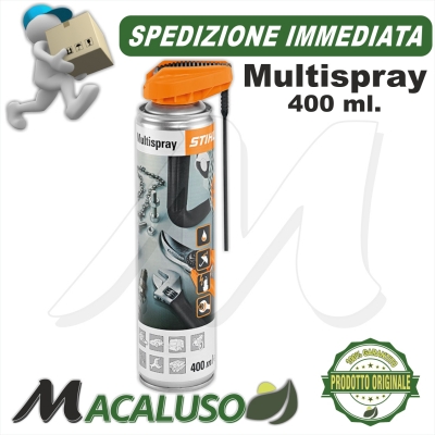 Multispray Stihl detergente lubrificante olio penetrante solvente ruggine anticorrosivo
