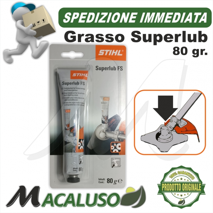 Grasso decespugliatore ingranaggi testina alte prestazioni 80 g Stihl Superlub FS 07811201117