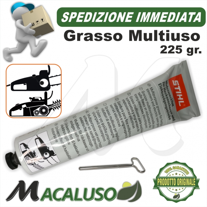 Grasso multiuso ingranaggi elettrosega tagliasiepe Stihl Multilub 225g 07811201110