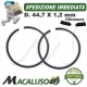Kit 2 fascia elastica motosega Stihl MS261 MS271 decespugliatore FS490 FS510 d.44,7 x 1,2 segmento 11410343000