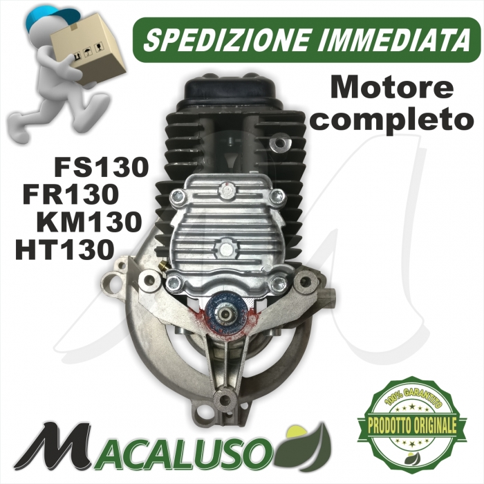 Motore completo Decespugliatore Stihl FS130R FR130 KM139 D 43 mm gruppo propulsore termico 41800200201