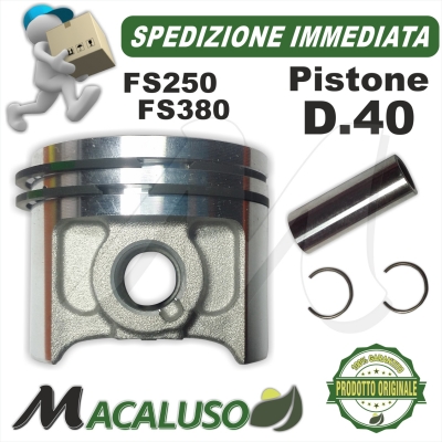 Pistone decespugliatore Stihl d.40 FS250 FS380 41340302019