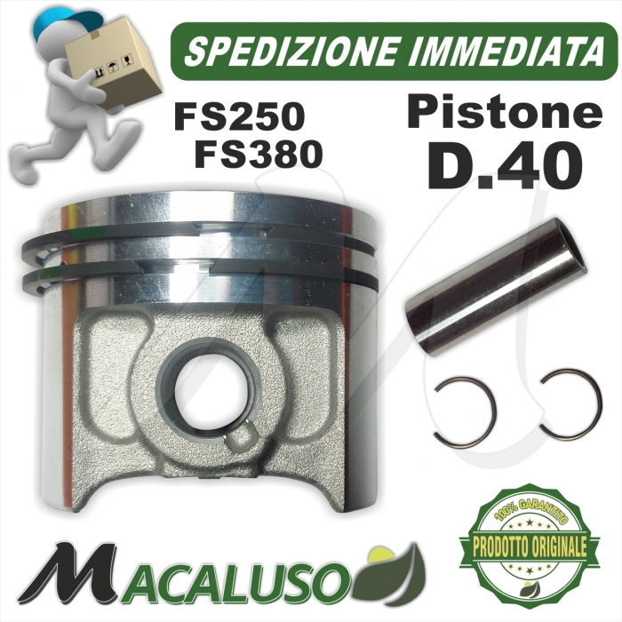 Pistone decespugliatore Stihl d.40 FS250 FS380 41340302019