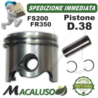 Pistone decespugliatore Stihl FS200R FS350 D.38 41340302010