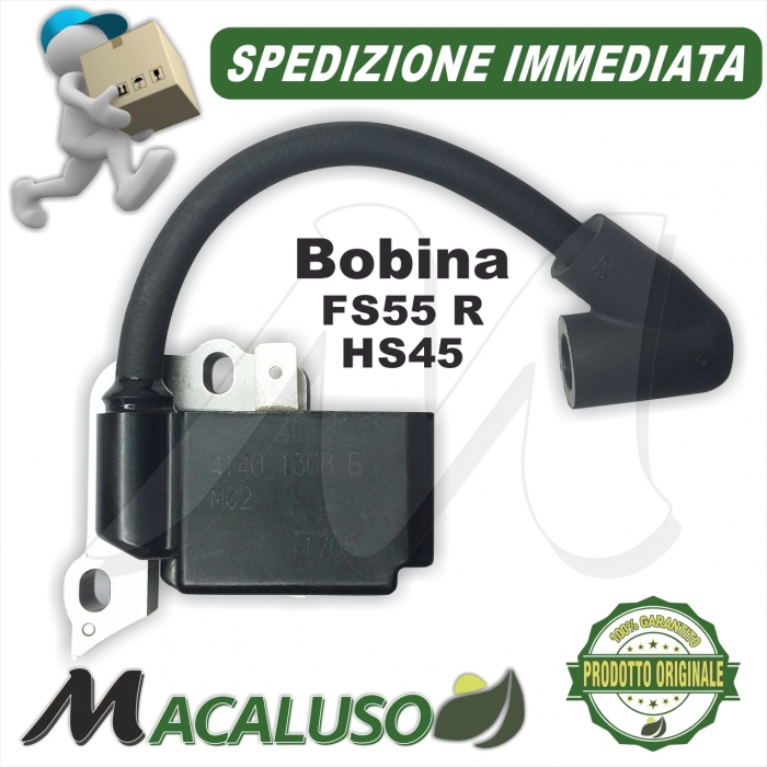 Bobina per decespugliatore Stihl FS55 tagliasiepi HS45 art.41404001308