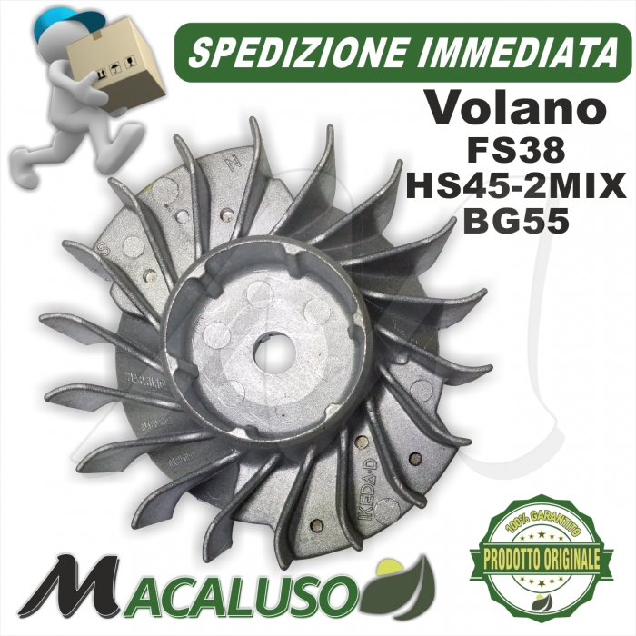 Volano decespugliatore FS38 2mix soffiatore BG55 SH85 tagliasiepe HS45 2mix Stihl magnete 41404001200