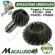 Serie pignoni decespugliatore Stihl FS120 FS200 FS250 FR450 FR480 coppia conica ingranaggi 41306407301