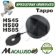 Tappo serbatoio miscela tagliasiepe Stihl HS45 HS75 HS80 HS85 42263500503
