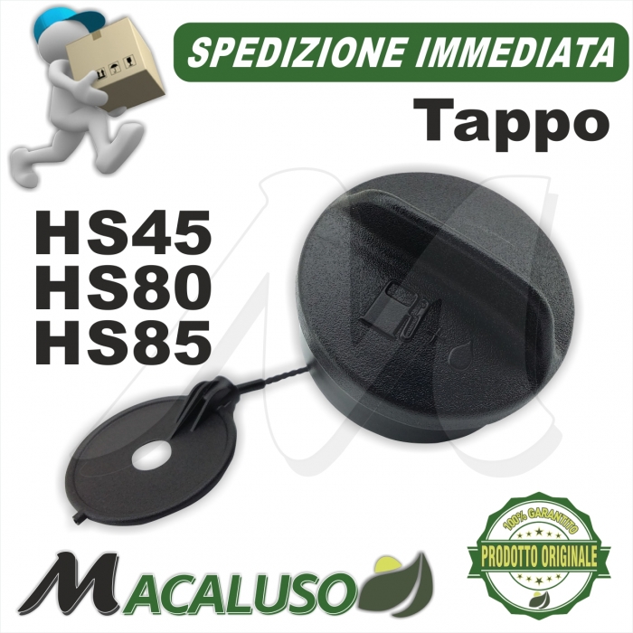 Tappo serbatoio miscela tagliasiepe Stihl HS45 HS75 HS80 HS85 42263500503