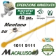 Filo lamella monofly testina Flash Cutter Qfc10 4,5 pezzi 40 decespugliatore lama nylon ricambio 10119111