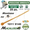 Filo lamella monosega testina Flash Cutter Qfc10 4,5 pezzi 20 decespugliatore lama nylon ricambio 10119140