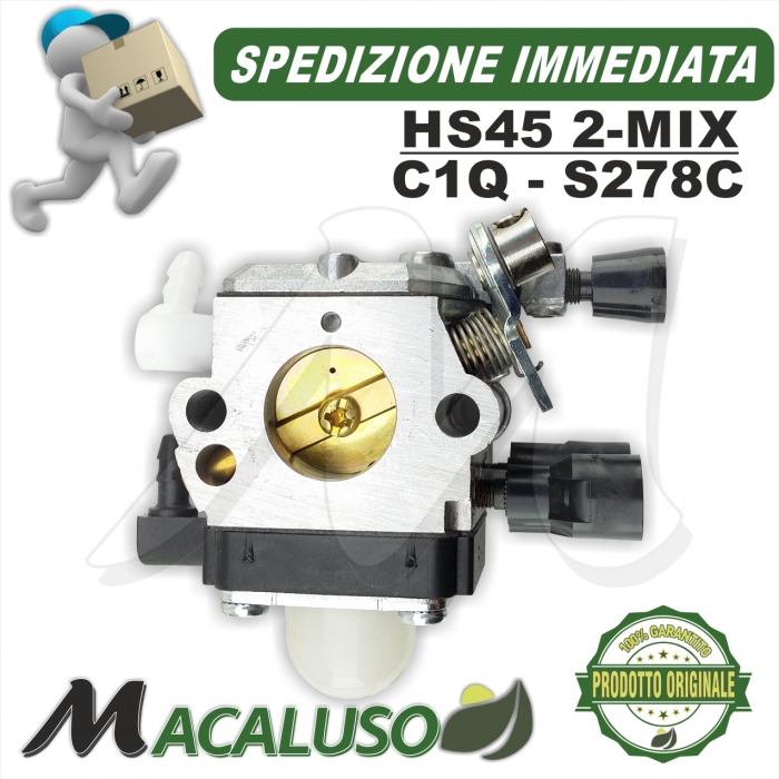 Carburatore tagliasiepi Stihl HS45 2mix C1Q-S278C hs 45 2 mix 42281200610