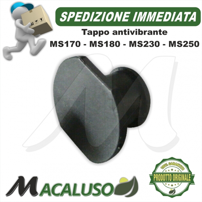 Tappo per antivibrante motosega stihl MS170 MS180 MS210 MS230 MS250 tappino ammortizzatore coperchio