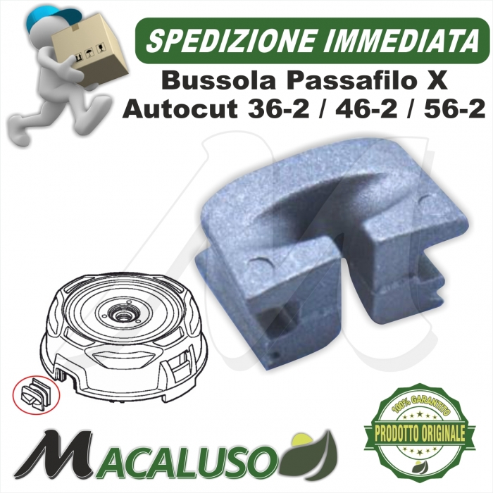 Boccola passa filo Stihl testina AutoCut 36-2 46-2 56-2 40027138307 guida filo bussola