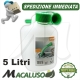 Tanica 5 litri con tubo travaso Stihl per miscela carburante bidone in plastica benzina con beccuccio 00008810202