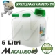 Tanica 5 litri con tubo travaso Stihl per miscela carburante bidone in plastica benzina con beccuccio 00008810202