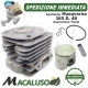 Cilindro pistone adattabile motosega Husqvarna 365 d 48 aspirazione rotonda gruppo termico
