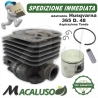 Cilindro pistone adattabile motosega Husqvarna 365 d 48 aspirazione rotonda gruppo termico