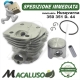 Cilindro pistone adattabile motosega Husqvarna 350 351 d 44 gruppo termico