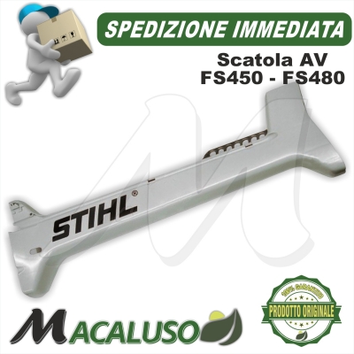 Scatola AV decespugliatore Stihl FS400 FS450 FS480 protezione trasmissione 41287900950