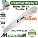 Barra Stihl 20" Cm.50 per motosega MS290 passo 3/8" da mm.1,6 maglie 72 art.30030009421 spranga
