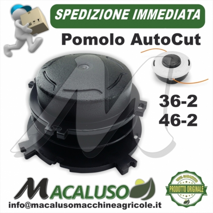 Bobina portafilo x AutoCut 36-2 46-2 Stihl batti e vai pomolo plastica 40037133001