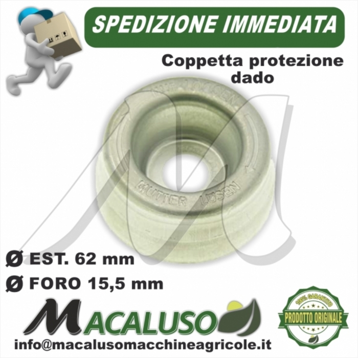 Coppetta protezione dado decespugliatore Stihl foro mm.15,5 art.41167133100