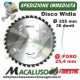 Disco professionale a 36 denti in WIDIA
