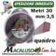 Filo nylon decespugliatore Coex Line Quadro da mm.3,5 x 30 metri PROFESSIONALE